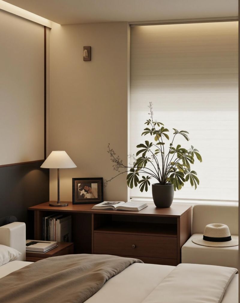 无主灯设计+微水泥：原木风「留白之美」装完这套才懂！ - 家居知识