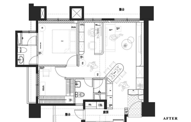 60㎡原木风小户型装修,轻松打造大气空间感 60㎡原木风小户型也能装出大气感 - 家居知识