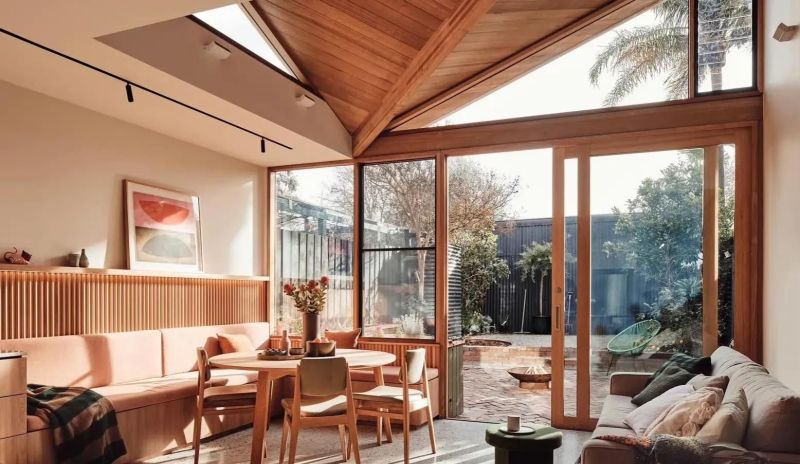 分享/温暖的原木风住宅 - 家居知识