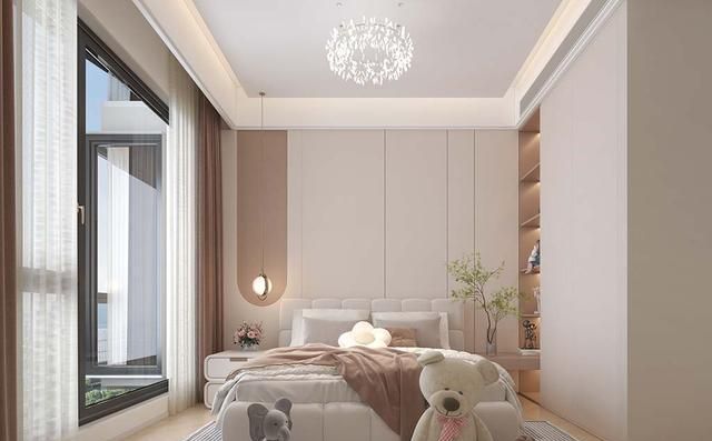 160㎡现代装修温柔奶油系？暖到心坎里 - 家居知识