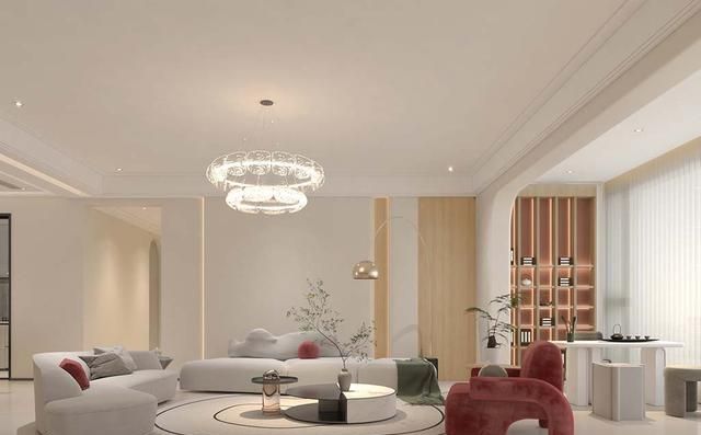 160㎡现代装修温柔奶油系？暖到心坎里 - 家居知识