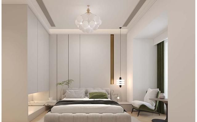 160㎡现代装修温柔奶油系？暖到心坎里 - 家居知识