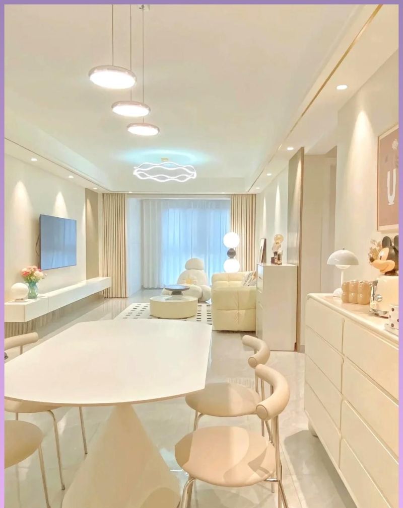 北京极简奶油宅,不靠豪华装修,轻松俘获朋友圈的芳心 北京一家的极简奶油宅,拒绝过度装修,却成了朋友圈的梦中情家 - 家居知识