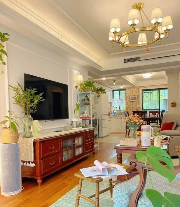 85㎡美式家装,上海女子巧用实用设计打造高颜值美式风 上海一女子85㎡美式家,“实用装修”出美式风格的家,太爽了吧! - 家居知识