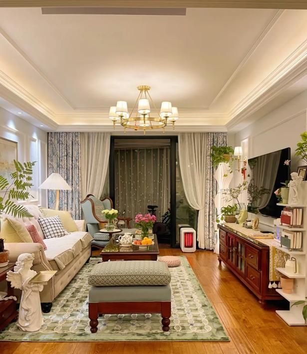 85㎡美式家装,上海女子巧用实用设计打造高颜值美式风 上海一女子85㎡美式家,“实用装修”出美式风格的家,太爽了吧! - 家居知识