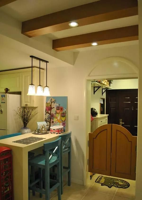 天啊，58平也能做成地中海风格 - 家居知识