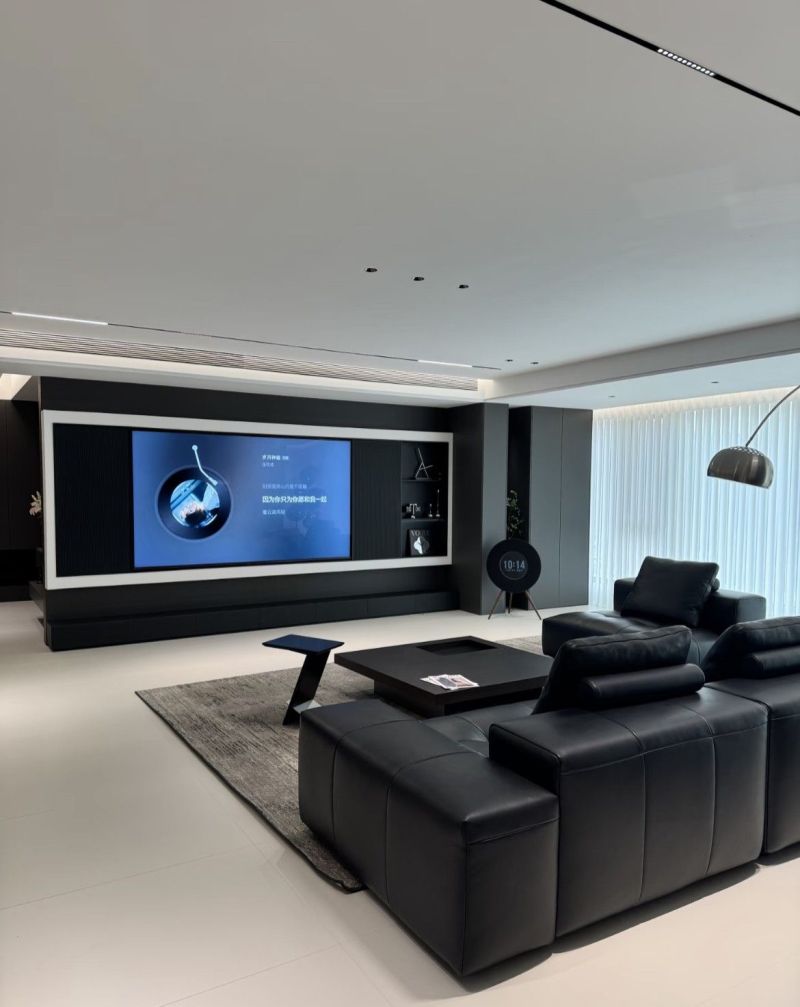 意式极简风大横厅,一眼心动的高级感设计 大横厅这样装,一眼就爱上的高级感!意式极简风真的越住越耐看! - 家居知识