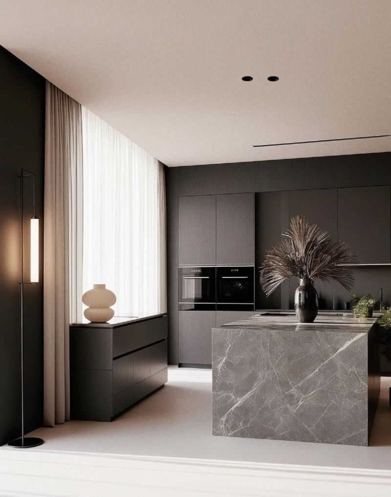 普通平层做意式风格真的不一样高级气场就稳了，这样的谁会不喜欢 - 家居知识