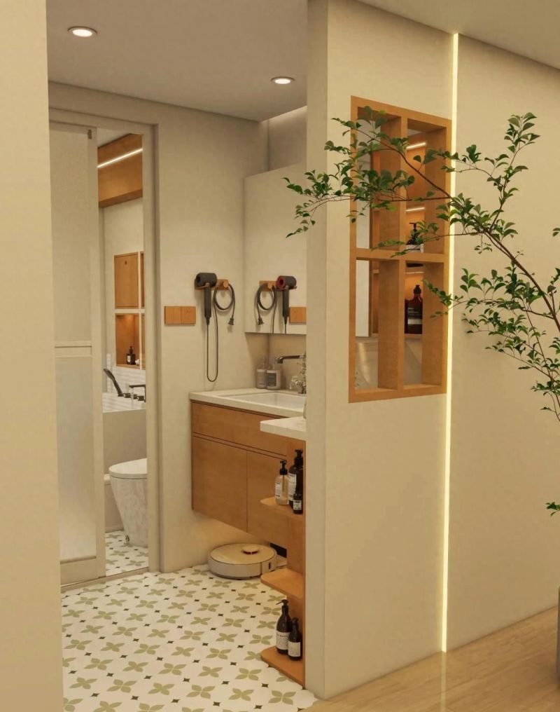 新中式卫生间装修风格明年将成流行趋势