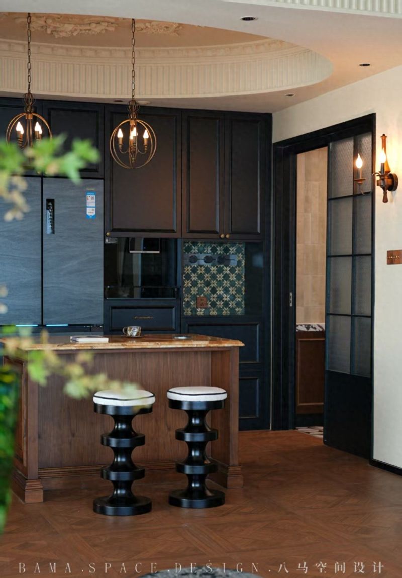 轻奢欧式古典与混搭风室内设计解析，八马空间设计案例分享