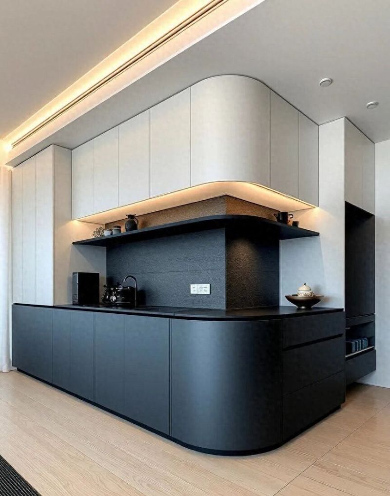 6种高颜值餐边柜设计，小户型扩容必看！