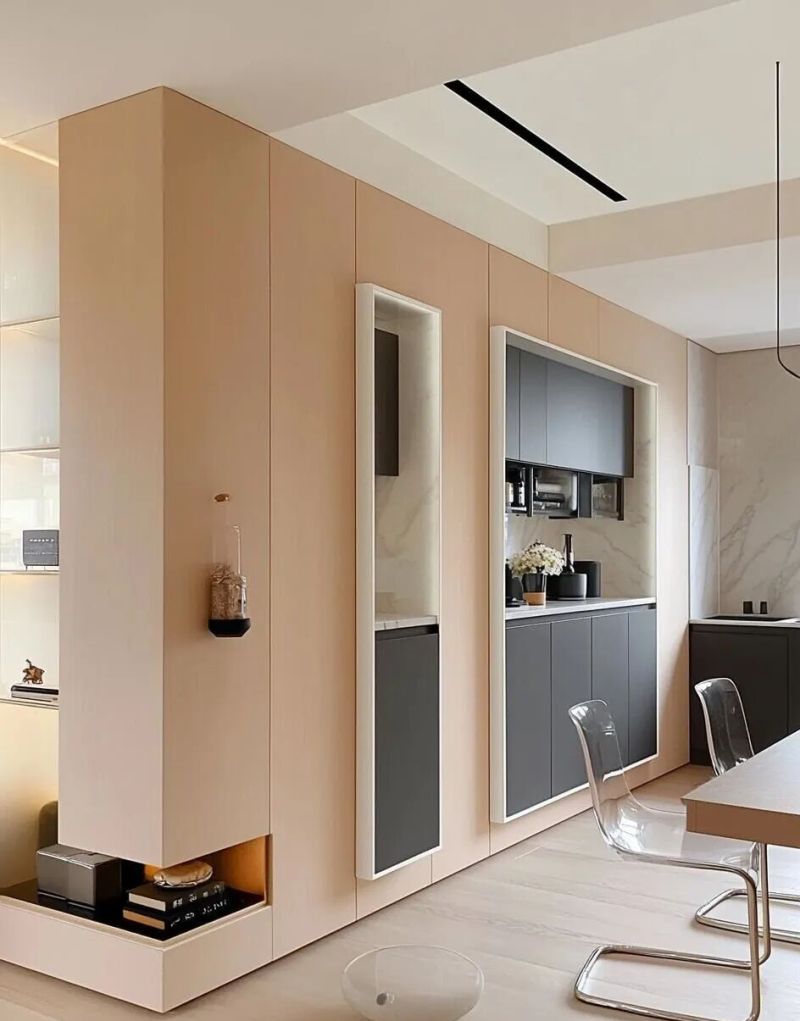 餐边柜别瞎装！6种高颜值实用设计，小户型也能显大 - 家居知识