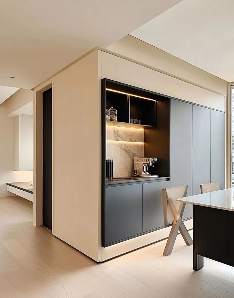餐边柜别瞎装！6种高颜值实用设计，小户型也能显大 - 家居知识