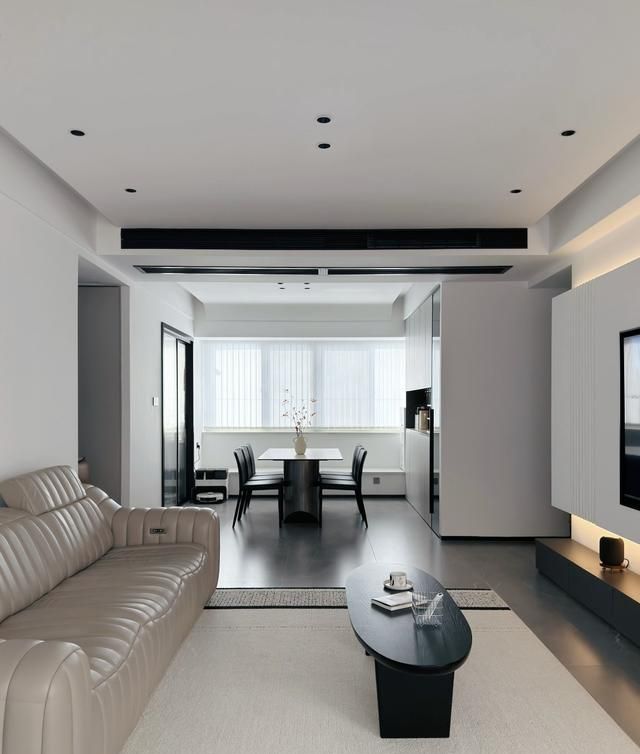 小户型逆袭大平层,黑白极简风打造高级感家居 小户型逆袭大平层,不费力就高级感满满的家!黑白极简风太香了! - 家居知识
