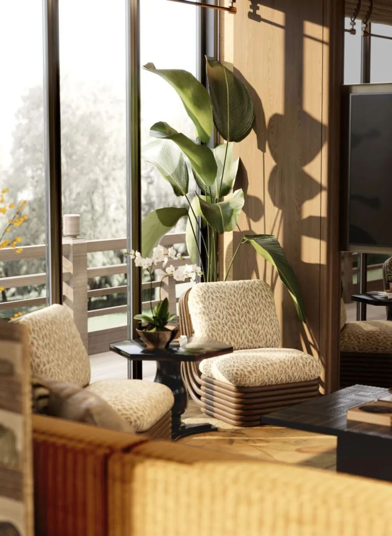 176㎡暖色新中式,简约美学演绎轻奢格调 176㎡新中式美学,暖色抵万奢! - 家居知识