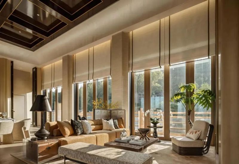 176㎡暖色新中式,简约美学演绎轻奢格调 176㎡新中式美学,暖色抵万奢! - 家居知识