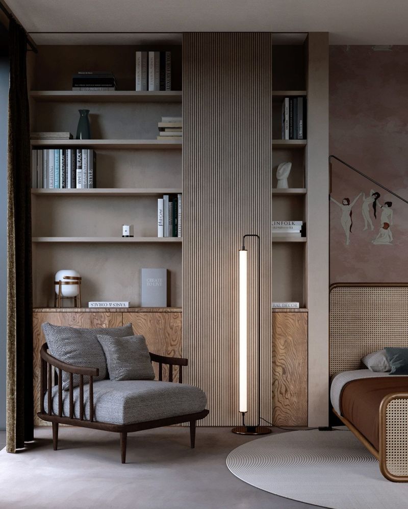 微水泥+侘寂风：这个家把“不完美的诗意”装成了艺术 - 家居知识