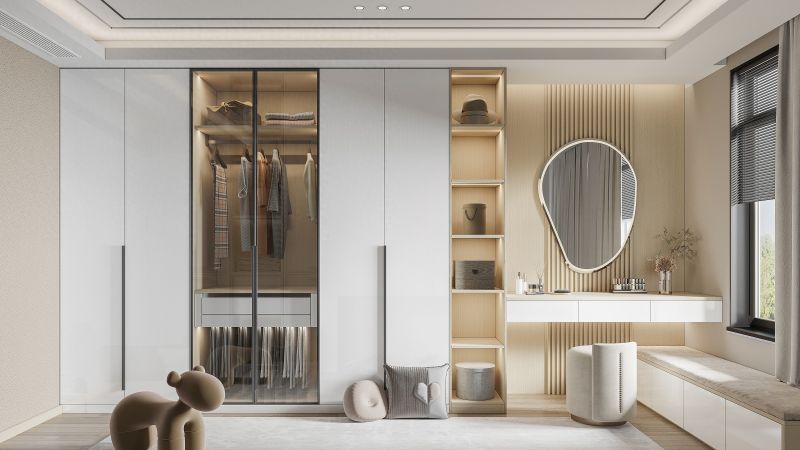 4㎡迷你衣帽间封神！小户型逛店式收纳快乐指南