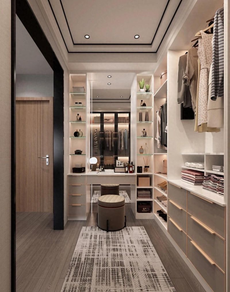 高颜值超强收纳衣帽间设计，总有一款适合你！