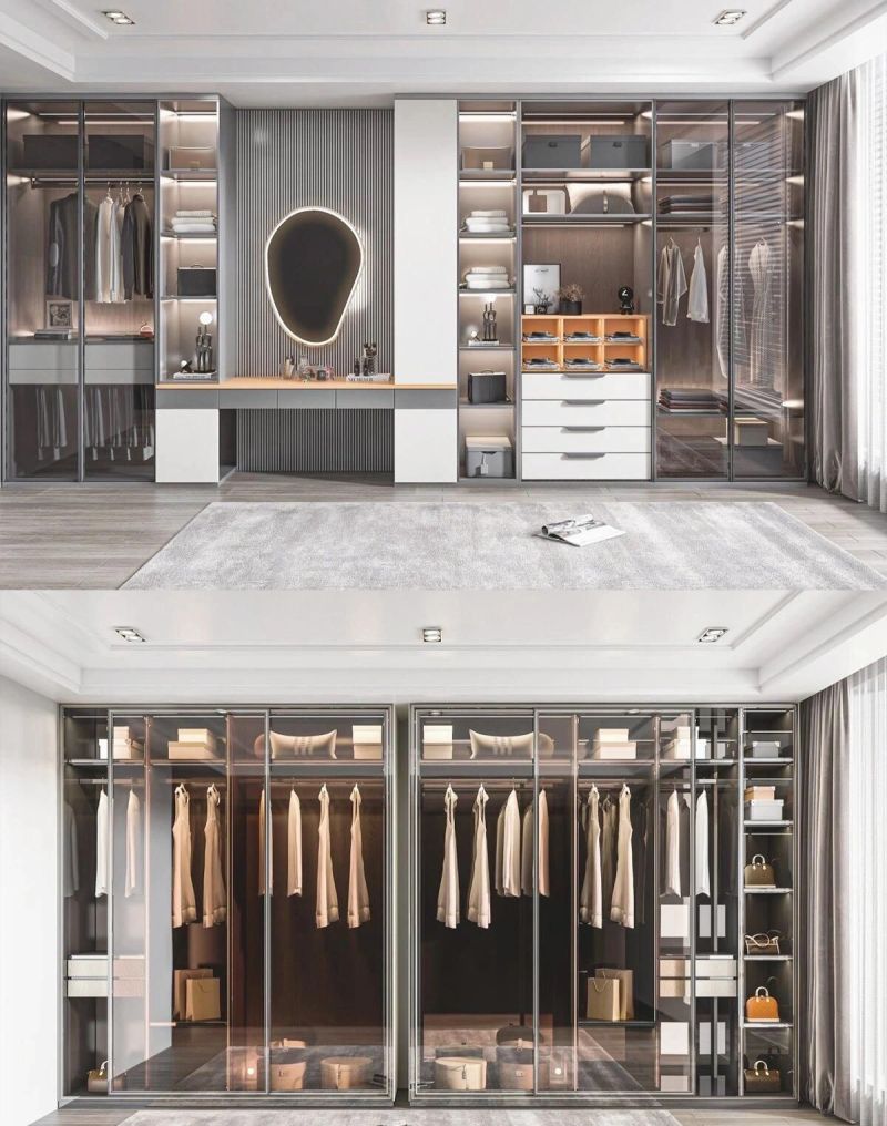 高颜值超强收纳衣帽间设计,总有一款适合你! 高颜值+超强收纳衣帽间的设计总有一款适合你,快来一起抄作业吧 - 家居知识