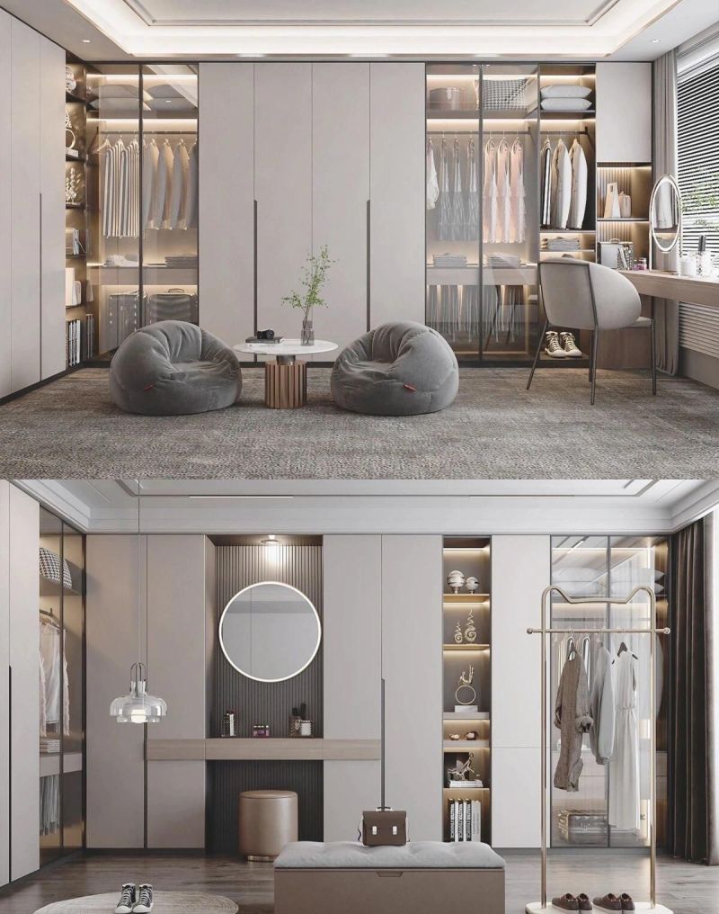 高颜值超强收纳衣帽间设计,总有一款适合你! 高颜值+超强收纳衣帽间的设计总有一款适合你,快来一起抄作业吧 - 家居知识