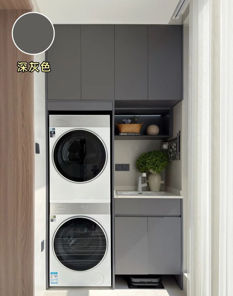 来抄作业~分享9款高颜值的阳台柜配色方案！ - 家居知识