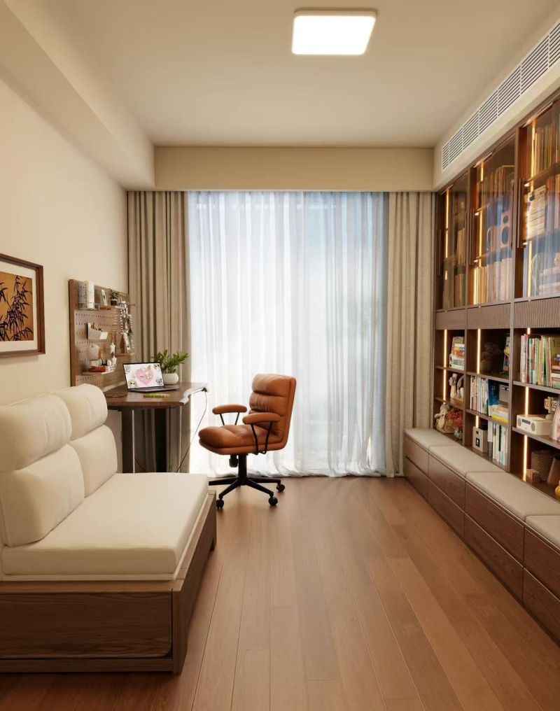 中古原木风家居空间全案设计解析 - 家居知识