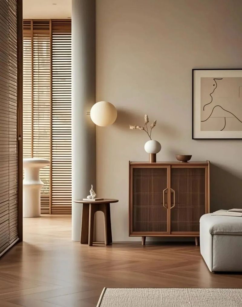 奶黄原木风小家，被阳光裹满的治愈感 - 家居知识