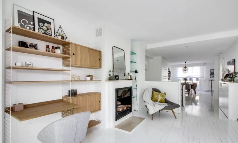 给我的北欧风加点红 - 家居知识