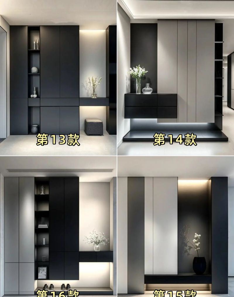 2026鞋柜设计指南,进门瞬间提升家居高级感 2026鞋柜这样设计,一进门就被高级住了! - 家居知识