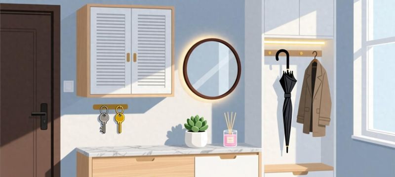 小户型进门鞋柜设计10招，尺寸精准+高级感十足！