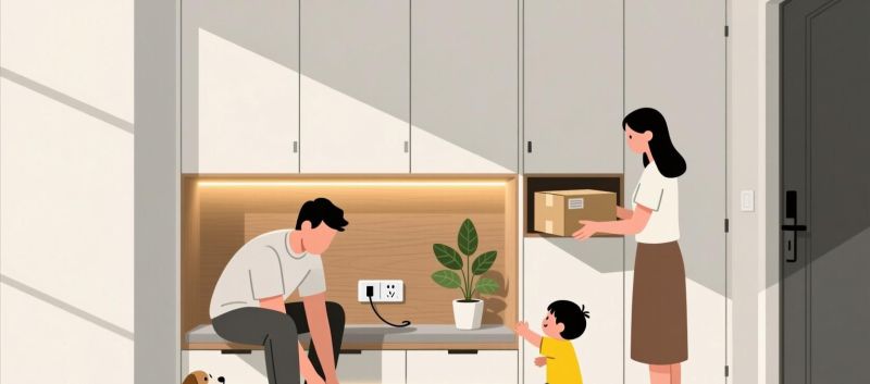 进门鞋柜这样设计，小户型也能清爽又高级！10个实用技巧+尺寸 - 家居知识