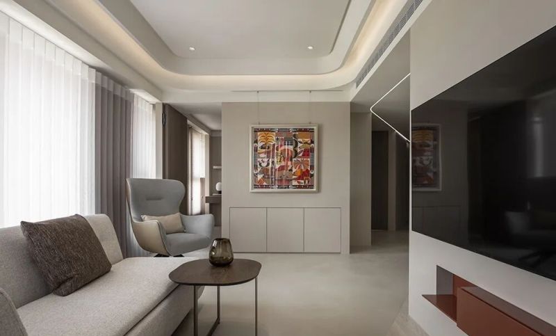 93㎡奶油风住宅,爱马仕橘点亮一家四口的治愈生活 93㎡奶油风住宅:一抹爱马仕橘是屋子的灵魂,一家四口的治愈时光 - 家居知识