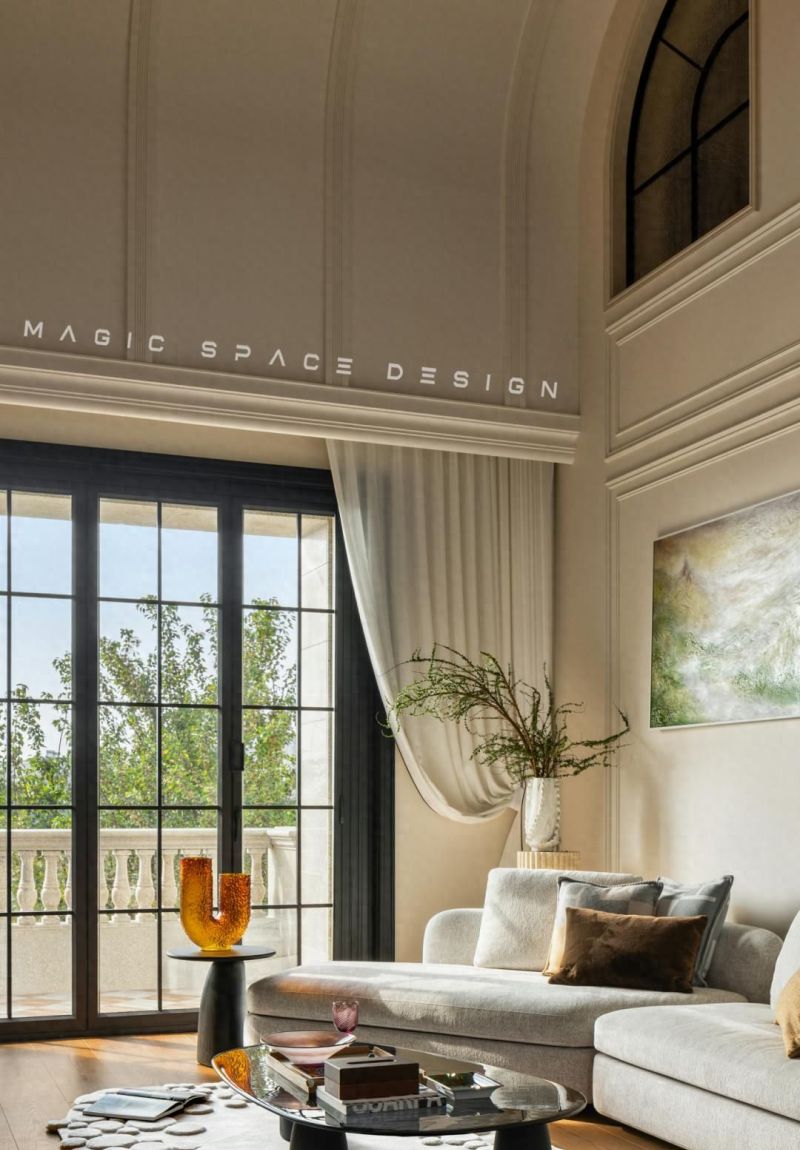 麻吉家装定制，法式空间的温柔秩序与光影美学