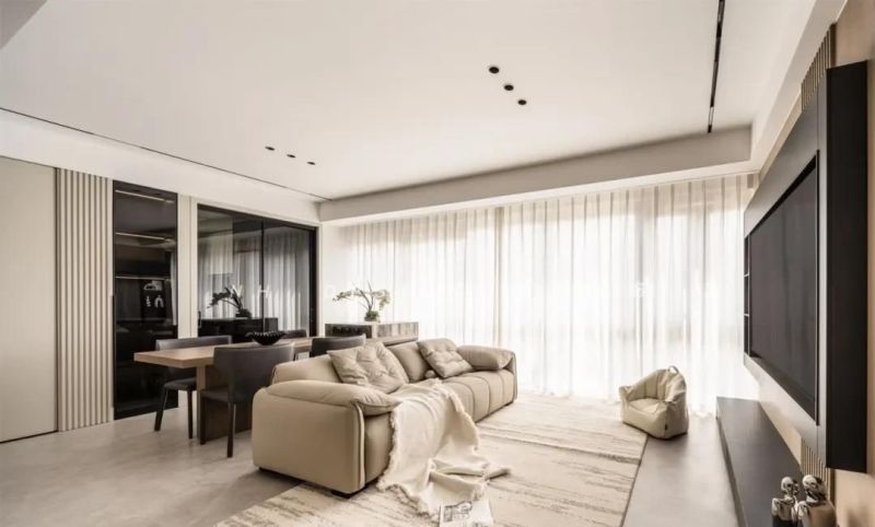 82㎡现代意式：木韵温和，黑调沉静，动静两相宜 - 家居知识