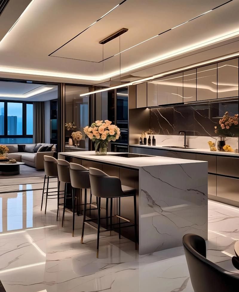 爸妈的意式轻奢装修惊艳全家,进门瞬间被高级感征服 差点小瞧爸妈审美!意式轻奢一进门就被惊艳 - 家居知识