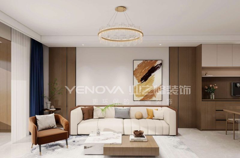 唐山鹭港小区120平方米现代风格装修效果案例|业之峰装饰 - 家居知识