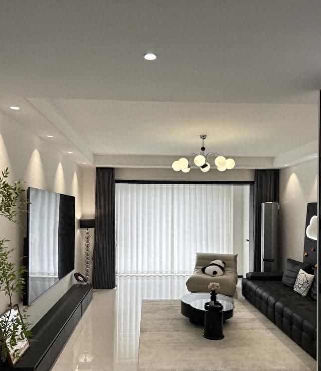 陕西一姑娘，坚持现代简约装修，最后效果清爽干净，显大还省钱~ - 家居知识