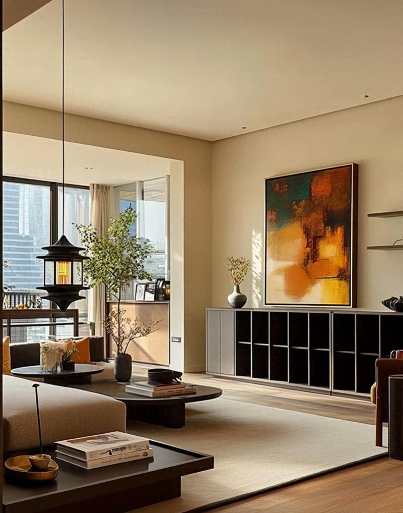 138㎡中古风雅居，木骨棕韵演绎格调美学