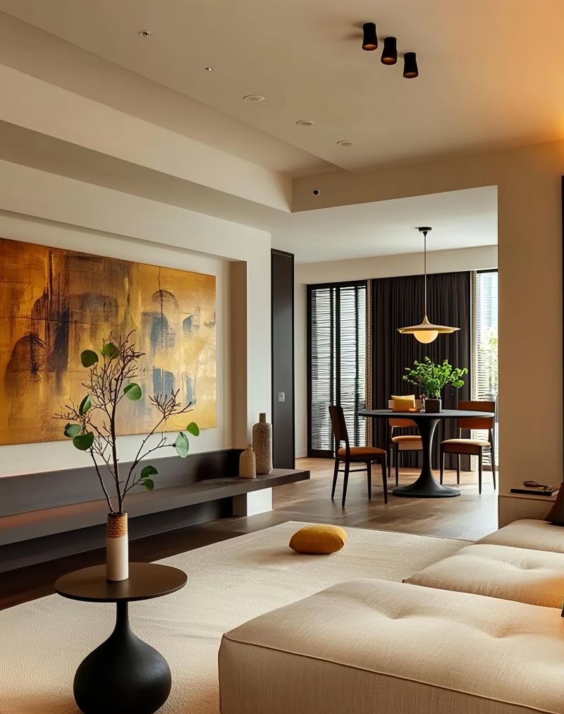 138㎡中古风，木为骨棕为韵，每处都戳中审美～ - 家居知识