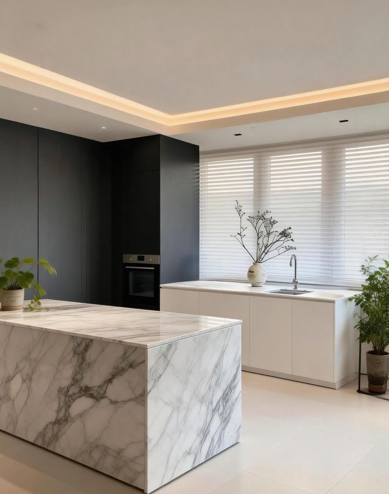 110㎡装意式跟豪宅也没什么区别，让家不一样的效果和高级感。 - 家居知识