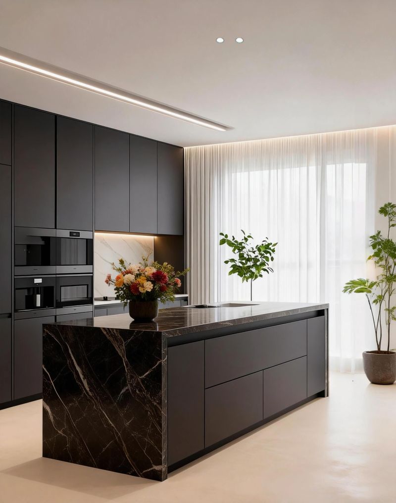 还行135m²意式极简被我装出了300m²气场，这么显大的风格都喜欢 - 家居知识