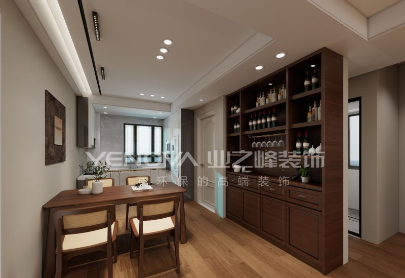 唐山中天·南湖玥132平方米混搭风格装修效果案例|业之峰装饰 - 家居知识