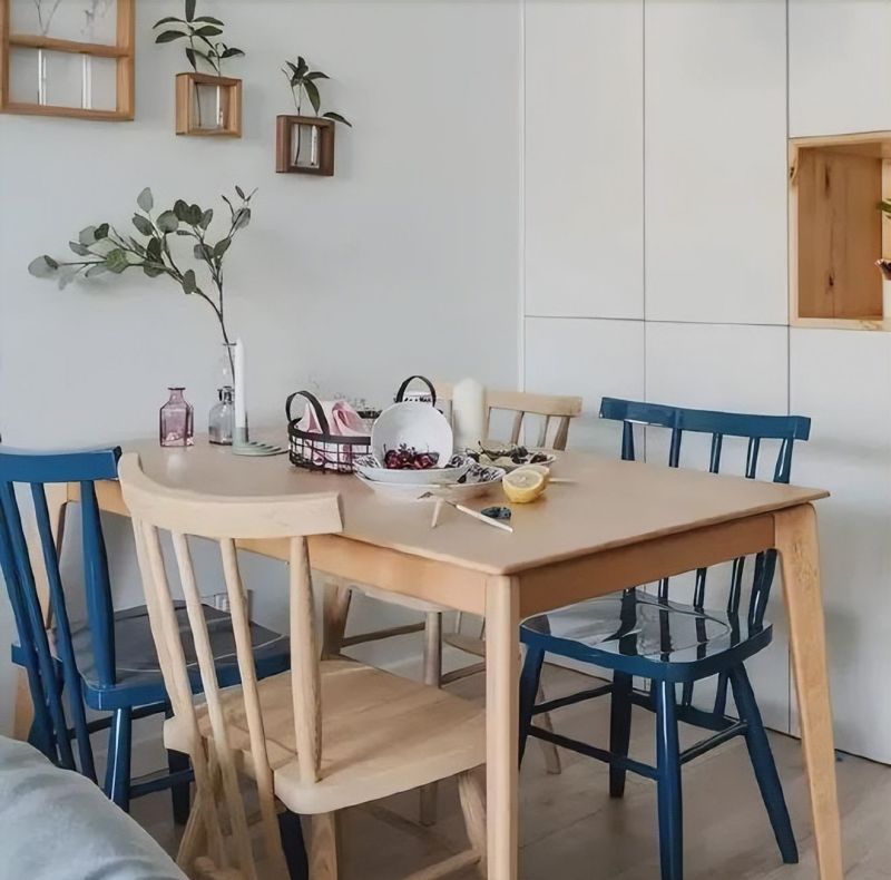 北欧风新房入户，绿色的装点加上原木的设计，清新舒适又美观！ - 家居知识