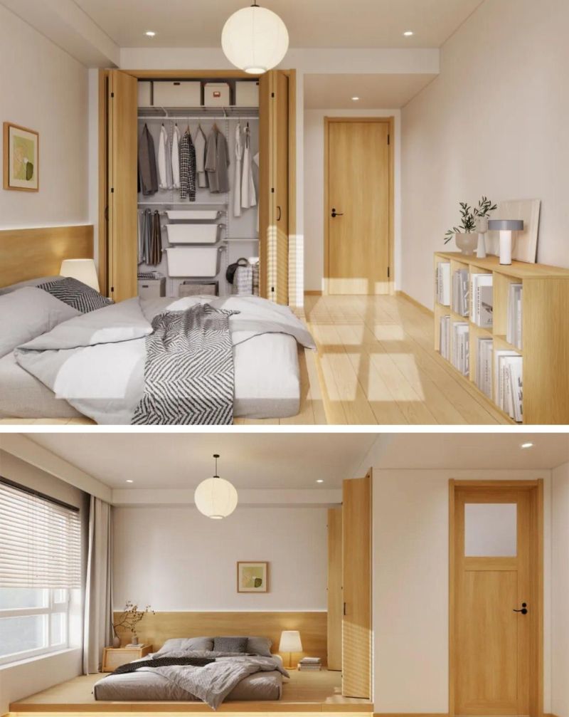 温润木纹肌理渲染下的日式原木风小居 - 家居知识