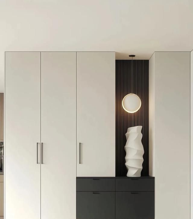 9款极简玄关柜设计,小户型秒变高级感! 玄关柜别乱装!9款极简设计照着装,小户型仪式感拉满 - 家居知识