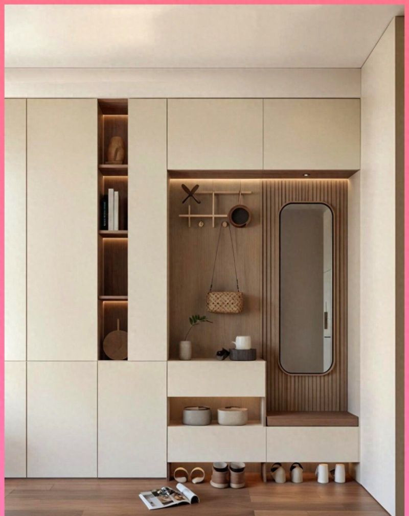 原木奶油风全屋收纳指南，空间扩容不凌乱的治愈美学