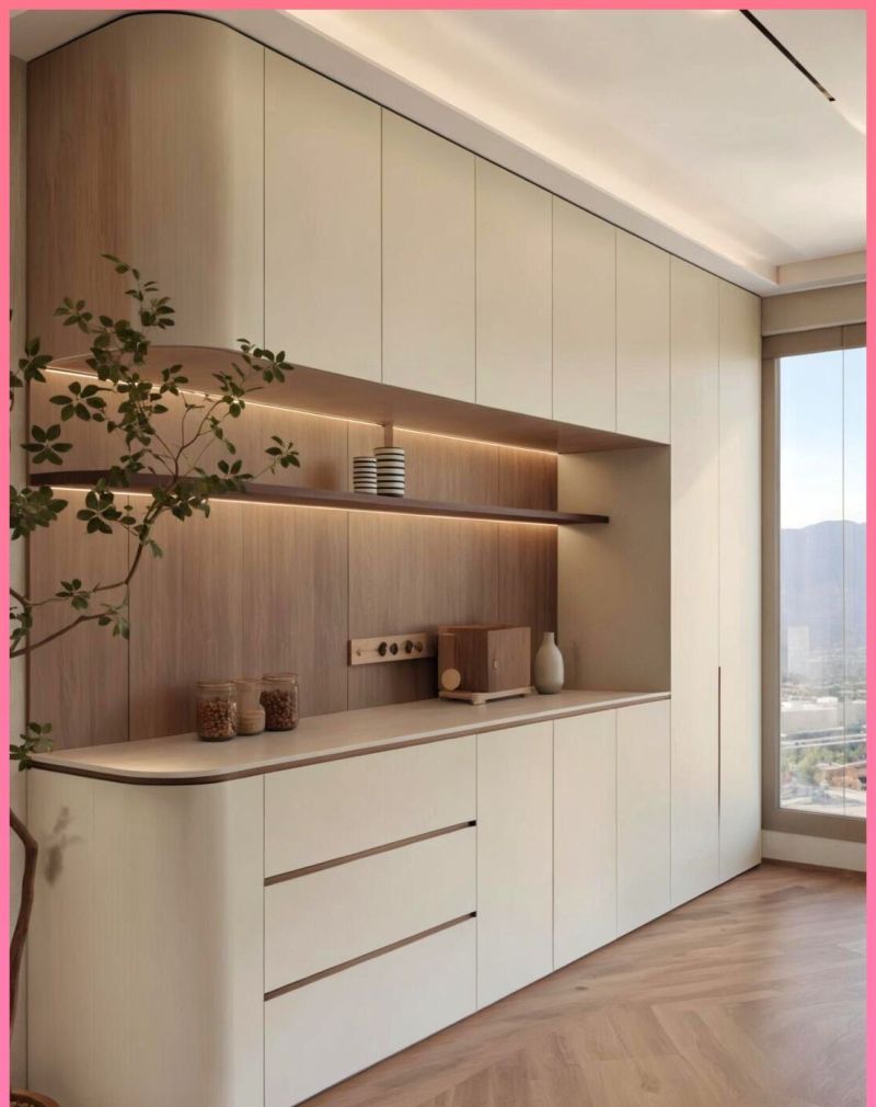 全屋收纳美学实录：原木奶油风这样装，空间翻倍还不显乱！ - 家居知识