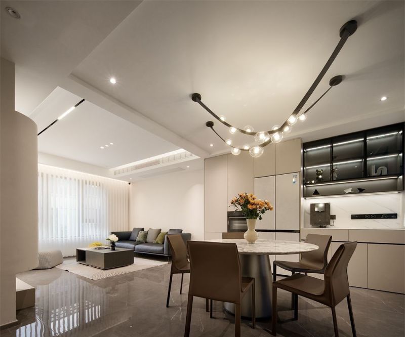 MHOO安吉·玖溪花园240㎡意式极简风：克制美学里的质感生活 - 家居知识