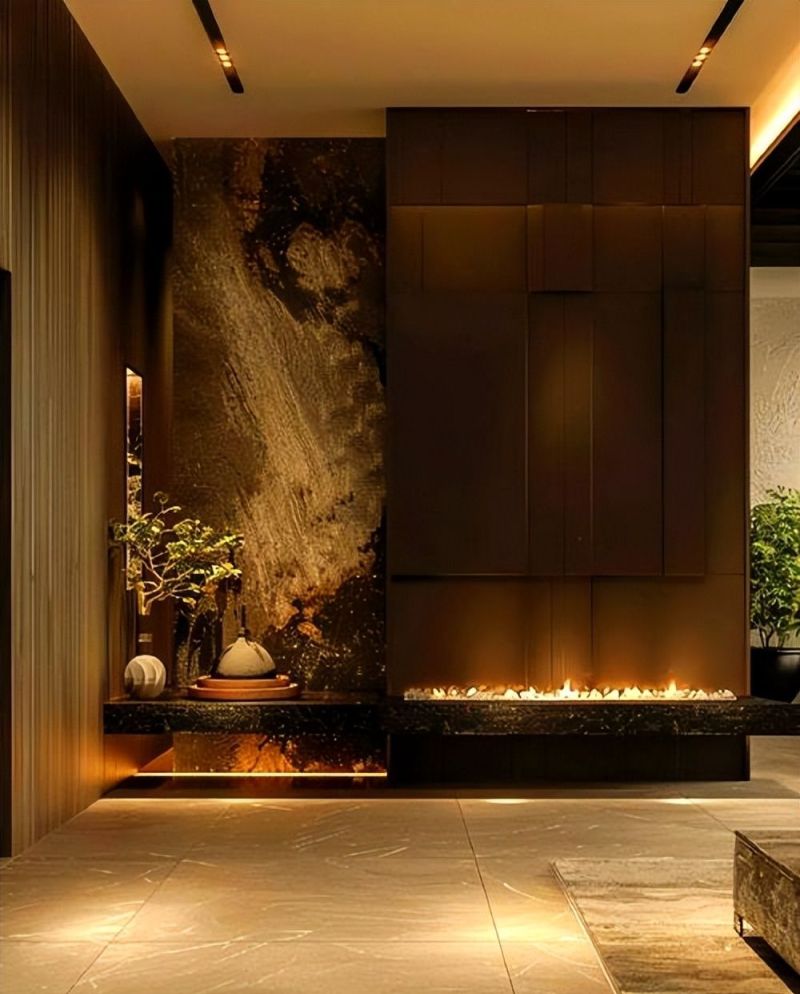 轻奢意式风玄关设计,今年家装大流行! 轻奢意式风,入户玄关是不是很炫?这才是今年大流行! - 家居知识